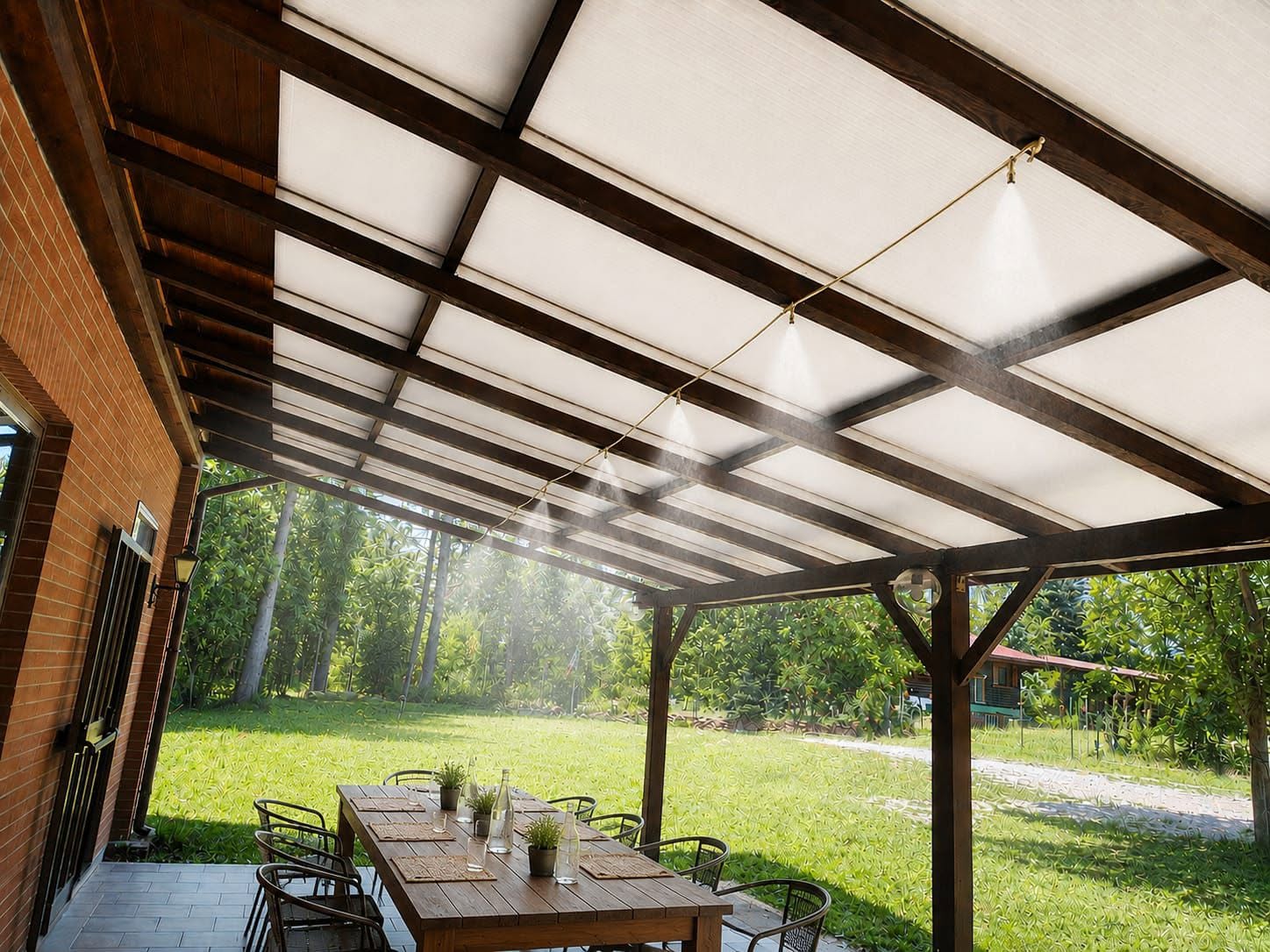 Acqua nebulizzata in Area Relax